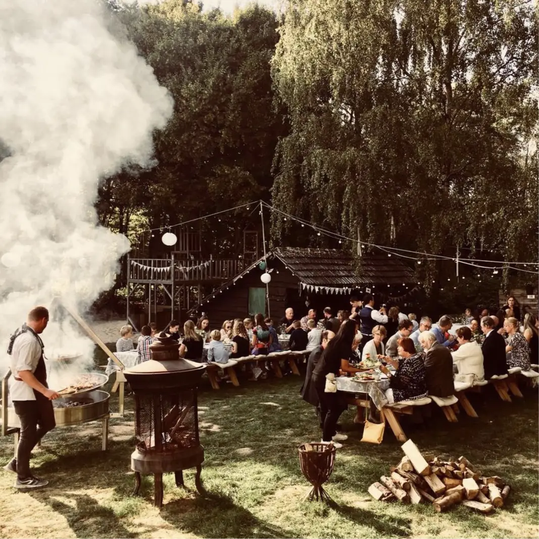 Een bruiloft bij Aan de Meule, een horecabedrijf in het Zuid-Limburgse Beek