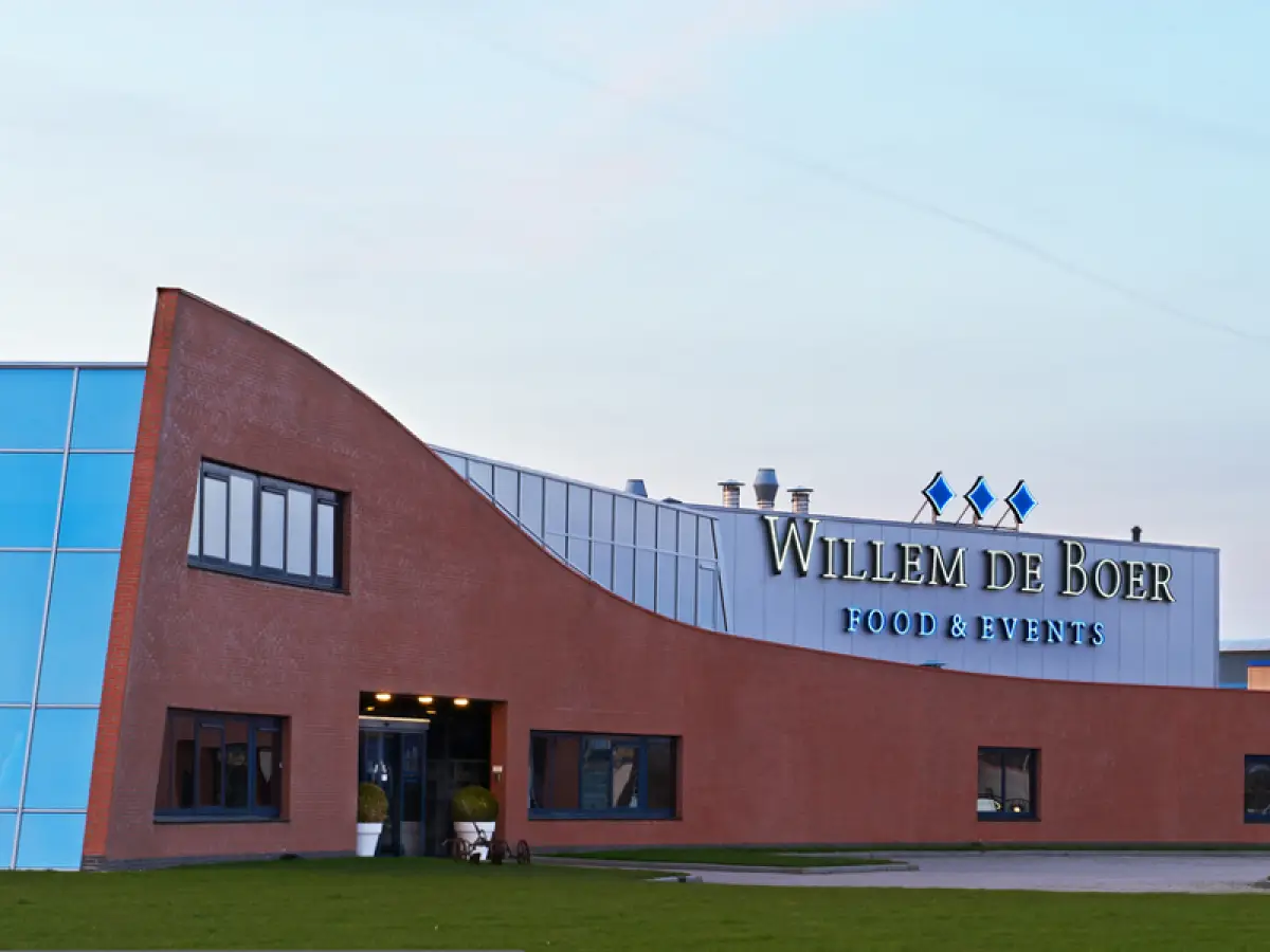 Exterieur gebouw kantoor Willem de Boer catering