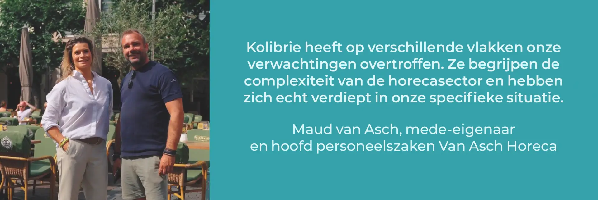 Foto en quote Maud van Asch