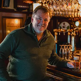 Pike Uitenbogaard, eigenaar Café de Pompier